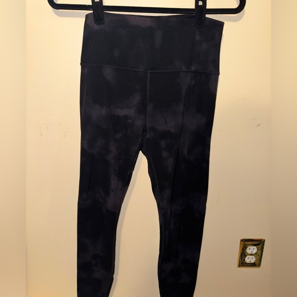 Free - Crzyoga black tie dye leggings